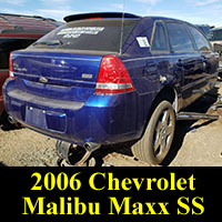 Junkyard 2006 Chevrolet Malibu Maxx SS