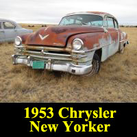 Junkyard 1953 Chrysler New Yorker