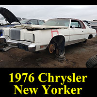 Junkyard 1976 Chrysler New Yorker