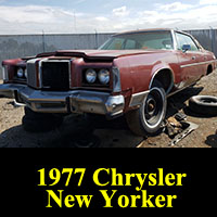 Junkyard 1977 Chrysler New Yorker