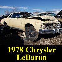 Junkyard 1978 Chrysler LeBaron