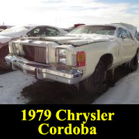 Junkyard 1979 Chrysler Cordoba