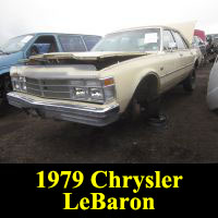 Junkyard 1979 Chrysler LeBaron