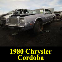 Junkyard 1980 Chrysler Cordoba