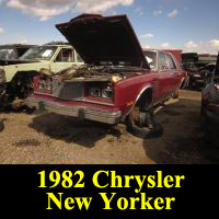 Junkyard 1982 Chrysler New Yorker