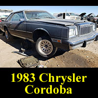 Junkyard 1983 Chrysler Cordoba