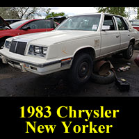 Junkyard 1983 Chrysler New Yorker
