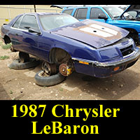 Junkyard 1987 Chrysler LeBaron