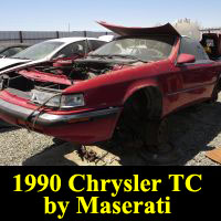 Junkyard 1989 Chrysler TC by Maserati
