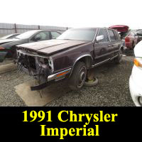 Junkyard 1991 Chrysler Imperial