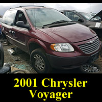 Junkyard 2001 Chrysler Voyager