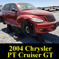 Junkyard 2004 Chrysler PT Cruiser GT Turbo