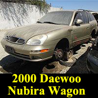 Junkyard 2000 Daewoo Nubira Wagon