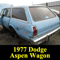 Junkyard 1977 Dodge Aspen Wagon