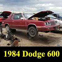 Junkyard 1984 Dodge 600