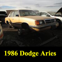 Junkyard 1986 Dodge Aries