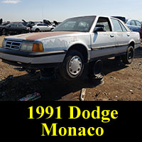 Junkyard 1991 Dodge Monaco LE