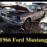 Junkyard 1966 Ford Mustang