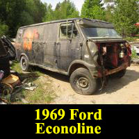 Junkyard 1969 Ford Econoline Van