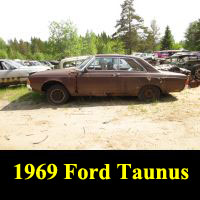 Junkyard 1969 Ford Taunus