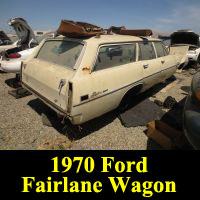 Junkyard 1970 Ford Fairlane 500 wagon