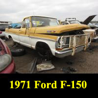 Junkyard 1971 Ford F-100