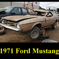 Junkyard 1971 Ford Mustang