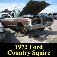 Junkyard 1972 Ford Country Squire wagon
