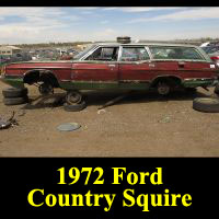 Junkyard 1972 Ford Country Squire wagon