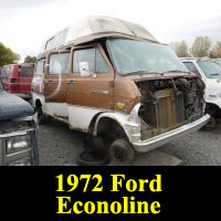 Junkyard 1972 Ford Econoline Camper