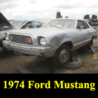 Junkyard 1974 Ford Mustang