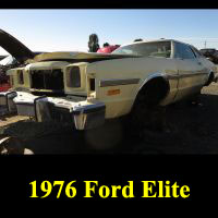Junkyard 1976 Ford Elite