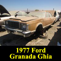 Junkyard 1977 Ford Granada Ghia