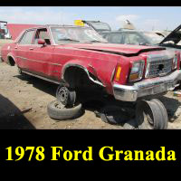 Junkyard 1978 Ford Granada