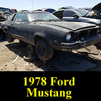 Junkyard 1978 Ford Mustang Ghia