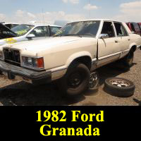 Junkyard 1982 Ford Granada L