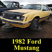 Junkyard 1982 Ford Mustang