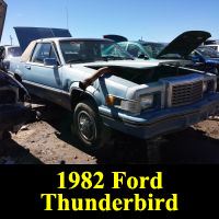 Junkyard 1982 Ford Thunderbird Town Landau