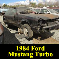 Junkyard 1984 Ford Mustang GT Turbo