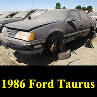 Junkyard 1986 Ford Taurus