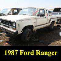 Junkyard 1987 Ford Ranger
