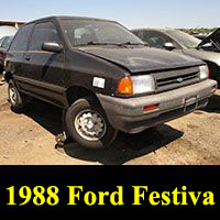 Junkyard 1988 Ford Festiva