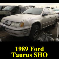 Junkyard 1989 Ford Taurus SHO