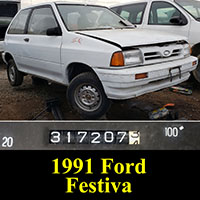 Junkyard 1991 Ford Festiva