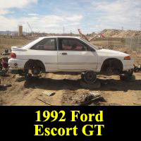 Junkyard 1992 Ford Escort GT