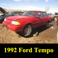 Junkyard 1992 Ford Tempo