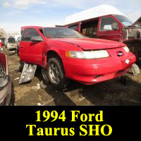 Junkyard 1994 Ford Taurus SHO