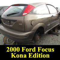 Junkyard 2000 Ford Focus Kona Edition