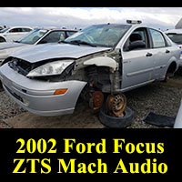 Junkyard 2002 Ford Focus Mach Sound Edition