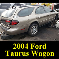 Junkyard 2004 Ford Taurus Wagon